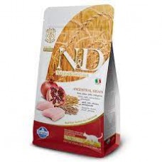 Farmina (Фармина) N&D Low Grain Cat Chicken & Pomegranate Adult - Низкозерновой сухой корм для взрослых котов (курица/гранат) 10кг
