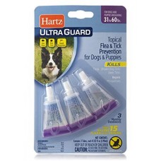 Hartz Ultra Guard Flea&Tick капли ( 3 в 1) для собак от 14 кг - 28 кг (1 пипетка)