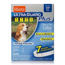 Hartz UltraGuard Plus ошейник для собак от блох, яиц блох и клещей 55 см