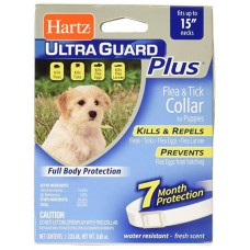 Hartz UltraGuard Plus ошейник для щенков от блох , яиц блох и клещей 38 см