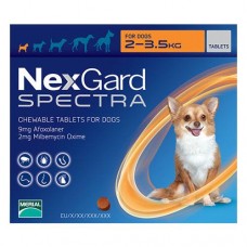 Merial NexGard Spectra - для собак весом (2-3.5 кг) 1шт.