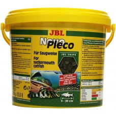 Корм JBL Novo Pleco для крупных аквариумных рыб, 5,5 л