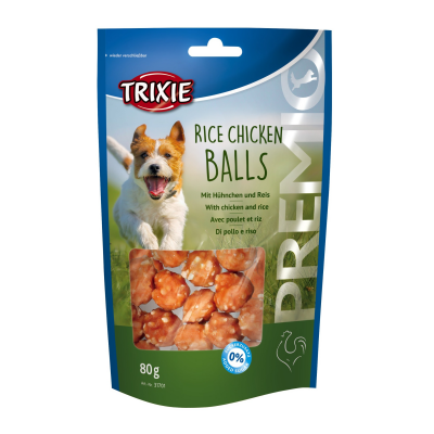 Лакомство для собак Trixie PREMIO Rice Chicken Balls 80 г (курица)