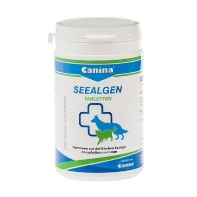Витамины для кошек и собак Canina «SeealgenTabletten» 225 таблеток, 225 г (для кожи и шерсти)