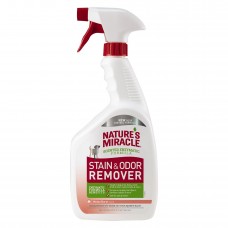 Спрей-устранитель Nature's Miracle «Stain & Odor Remover. Melon Burst Scent» для удаления пятен и запахов от собак, с аромат