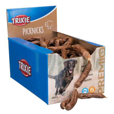 Лакомство для собак Trixie PREMIO Picknicks сосиски 200 шт. (ягненок)