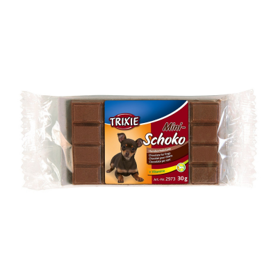 Лакомство для собак Trixie «Mini Schoko Dog Chocolate» 30 г (шоколад)