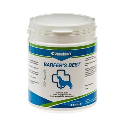 Витаминно-минеральный комплекс для собак Canina «Barfers Best» при натуральном кормлении, порошок 180 г (витамины и минерал