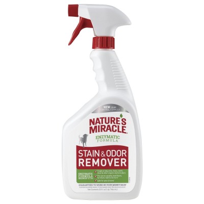 Спрей-устранитель Nature's Miracle «Stain & Odor Remover» для удаления пятен и запахов от собак 709 мл