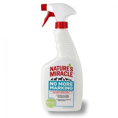 Спрей Nature's Miracle «Stain & Odor Remover. No More Marking» для удаления пятен и запахов от собак, и против повторных мет
