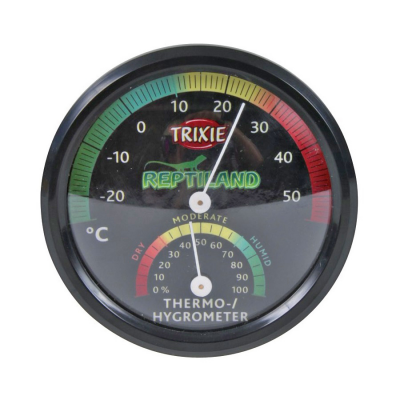 Термометр-гигрометр для террариума Trixie механический, с наклейкой d=7,5 см