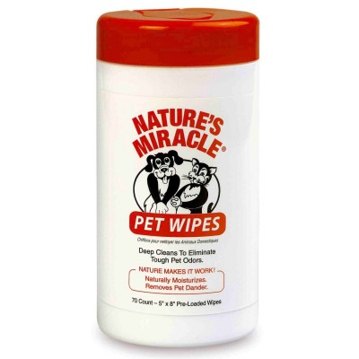 Салфетки гигиенические Nature's Miracle «Pet Wipes» 70 шт.