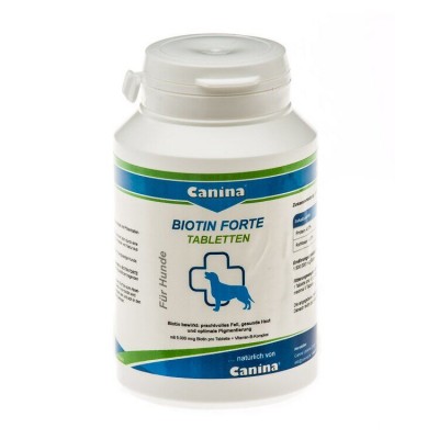 Витамины для собак Canina «Biotin Forte» 30 таблеток, 100 г (для кожи и шерсти)